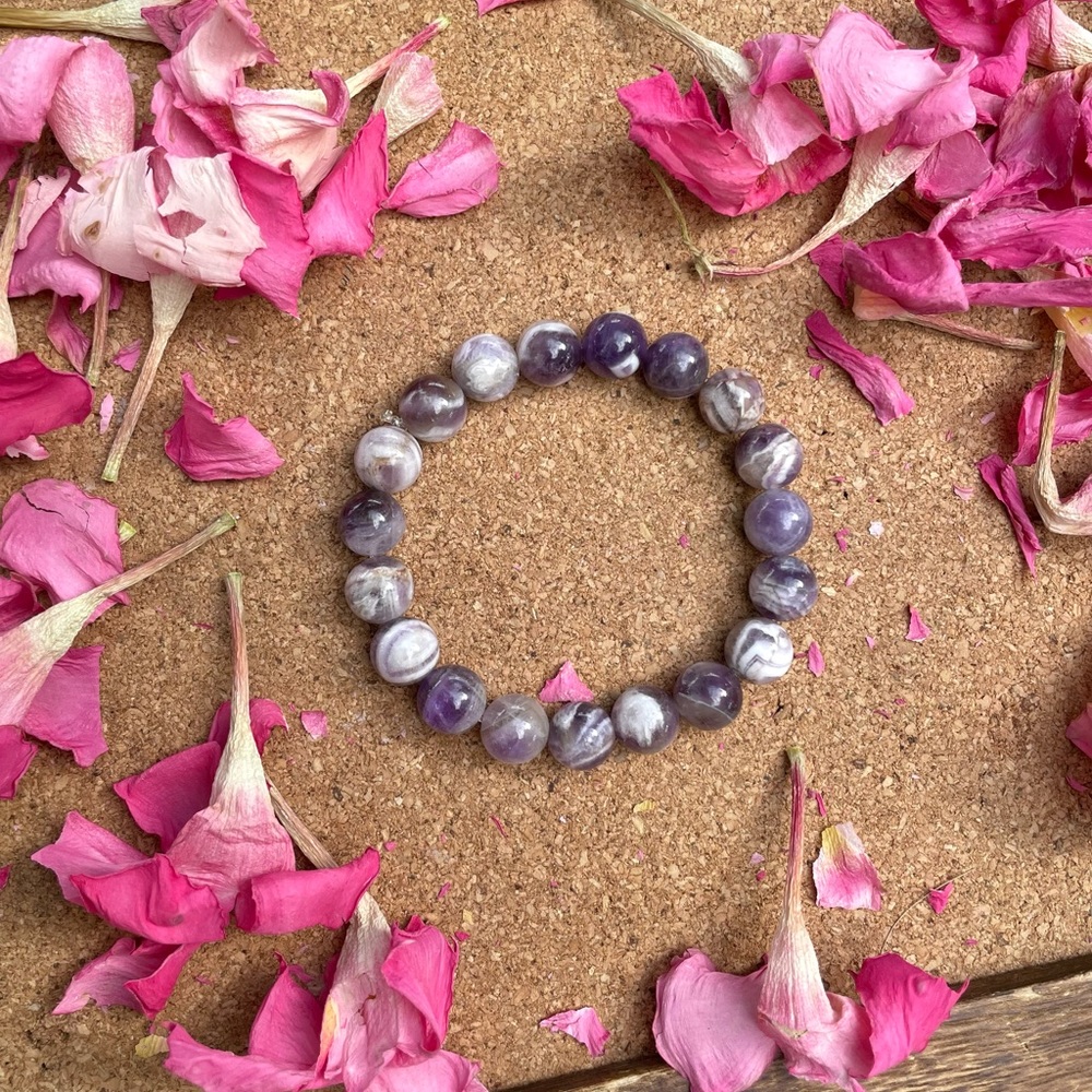 Chevron Amethyst Bracelet - Picture 4 of 5